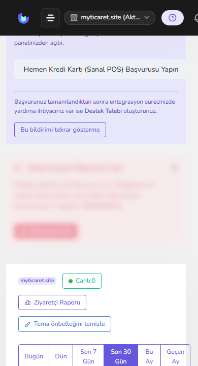 Connector / masaüstü bağlantı — mobil