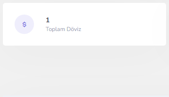 Döviz listesi — masaüstü