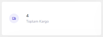 Kargo metodları kartları — masaüstü