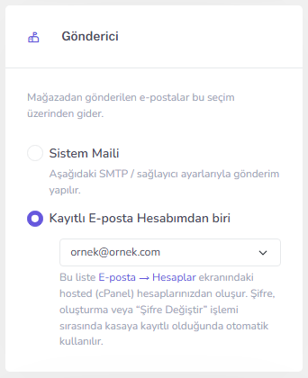 SMTP formu — mobil