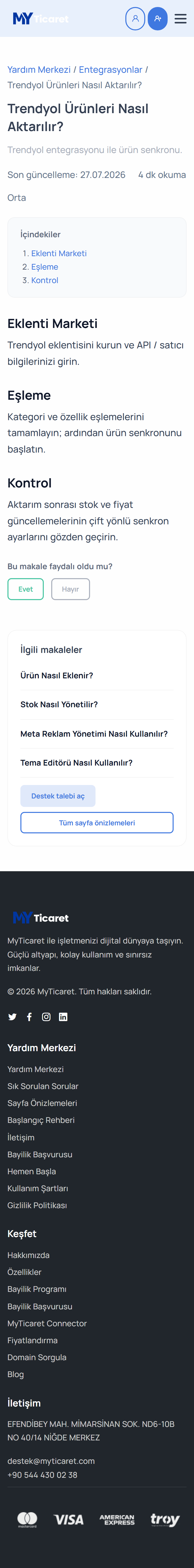 Makale: trendyol-urun-aktarimi mobil