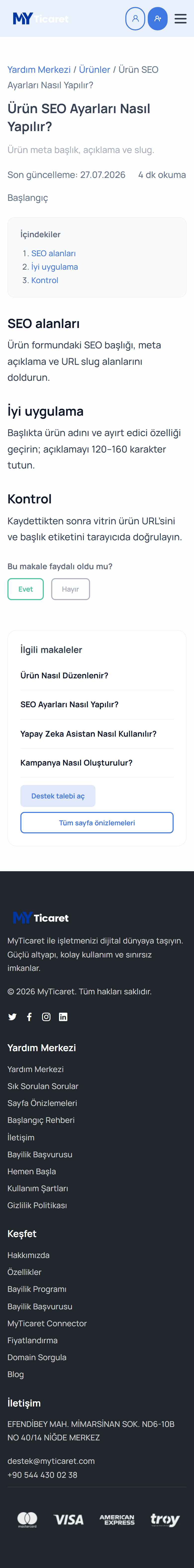 Makale: urun-seo-ayarlari mobil